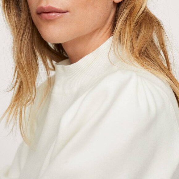 MANGO Puffed Sleeves Sweater XXS - Picture 5 of 9